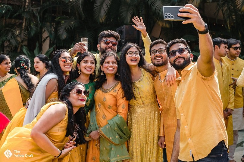 destination wedding at goan temple