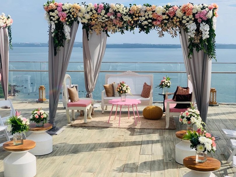 destination wedding in goa for 100 guests
